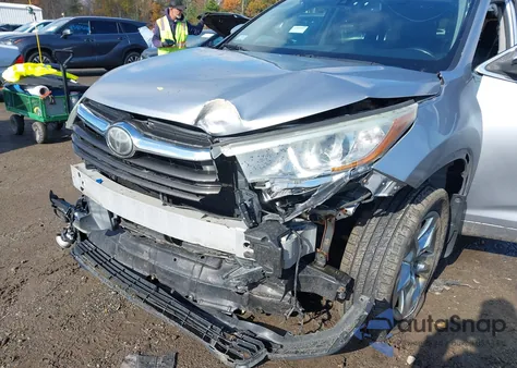 2015 Toyota Highlander Limited V6 from USA, damaged, VIN 5TDDKRFH0FS114972